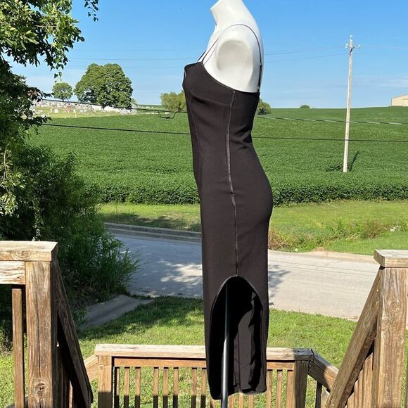 Likely Keela Flowy Maxi Sweetheart Neckline Gown Asymmetric Hem New Size 8 - Picture 6 of 10